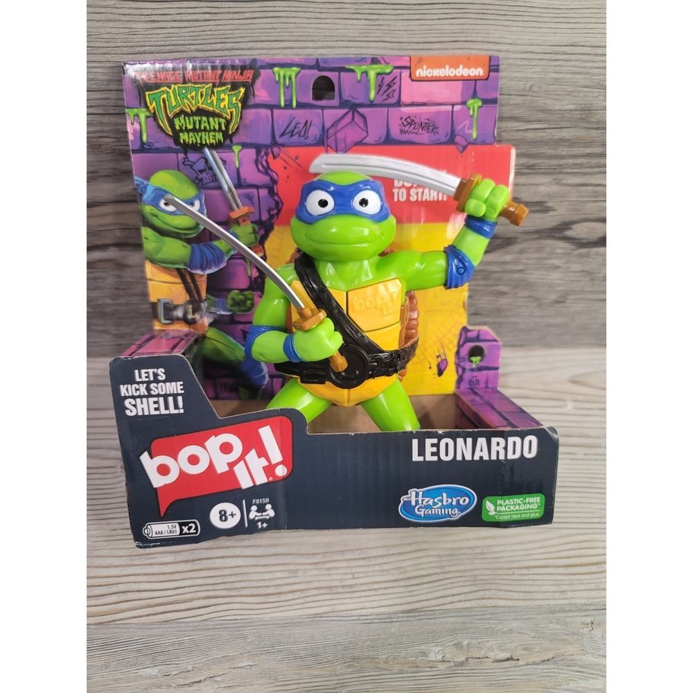 Hasbro teenage mutant ninja turtles Leonardo edition pop it game NEW